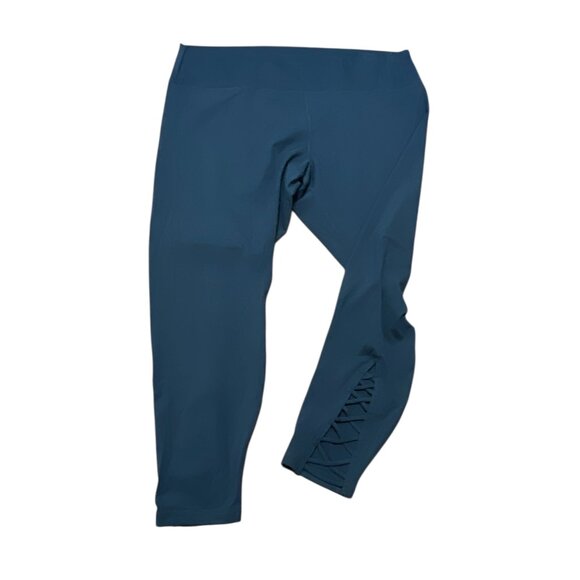 Grey Line In Leggings with Detail in the Leg - Picture 1 of 2